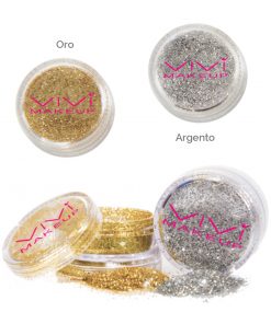 GLITTER POLVERE ORO e ARGENTO