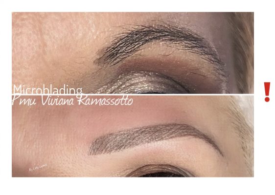 Microblading sfumato e ad effetto geometrico/ lifting