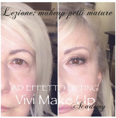 Prima e dopo trucco